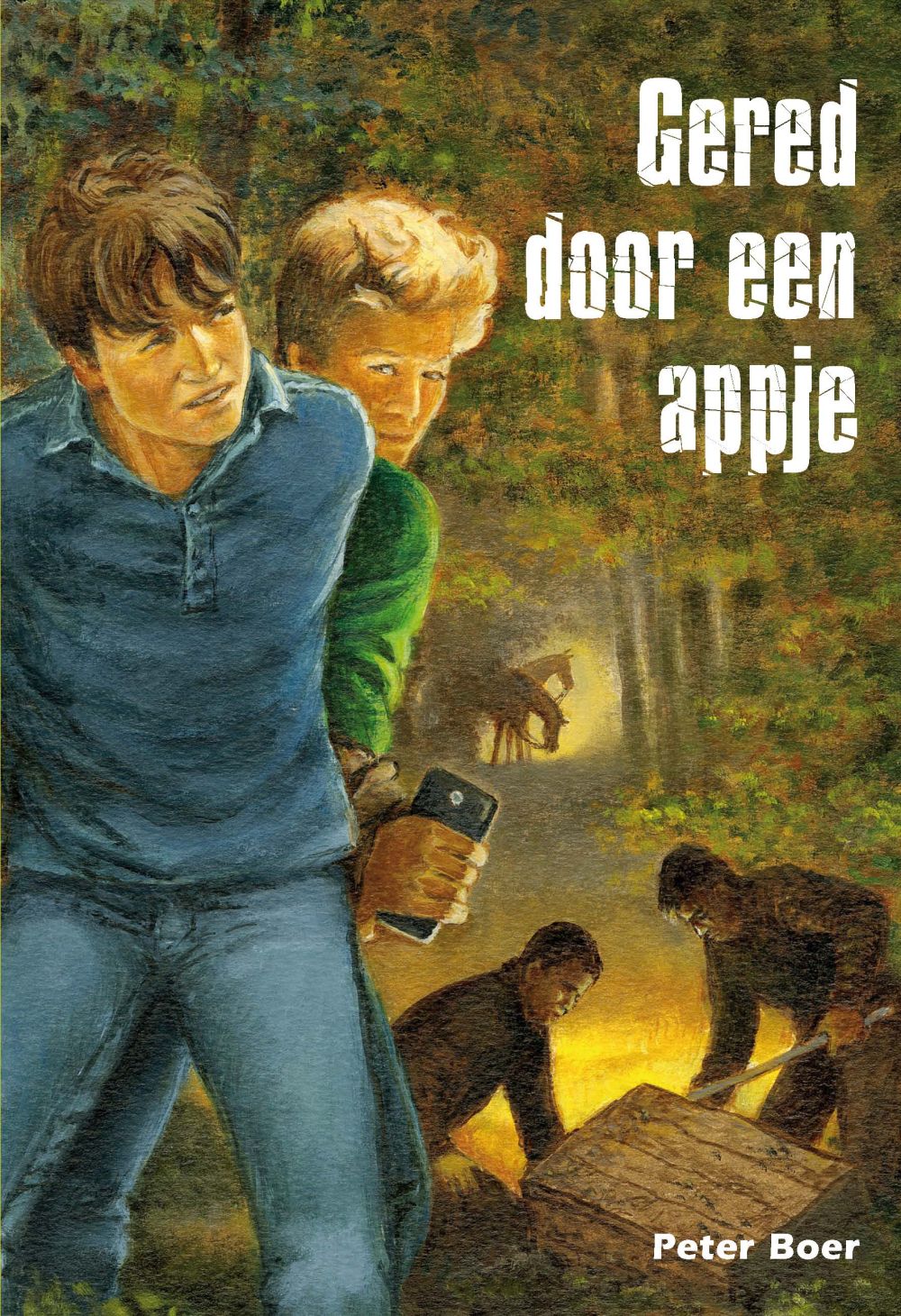 Gered door een appje